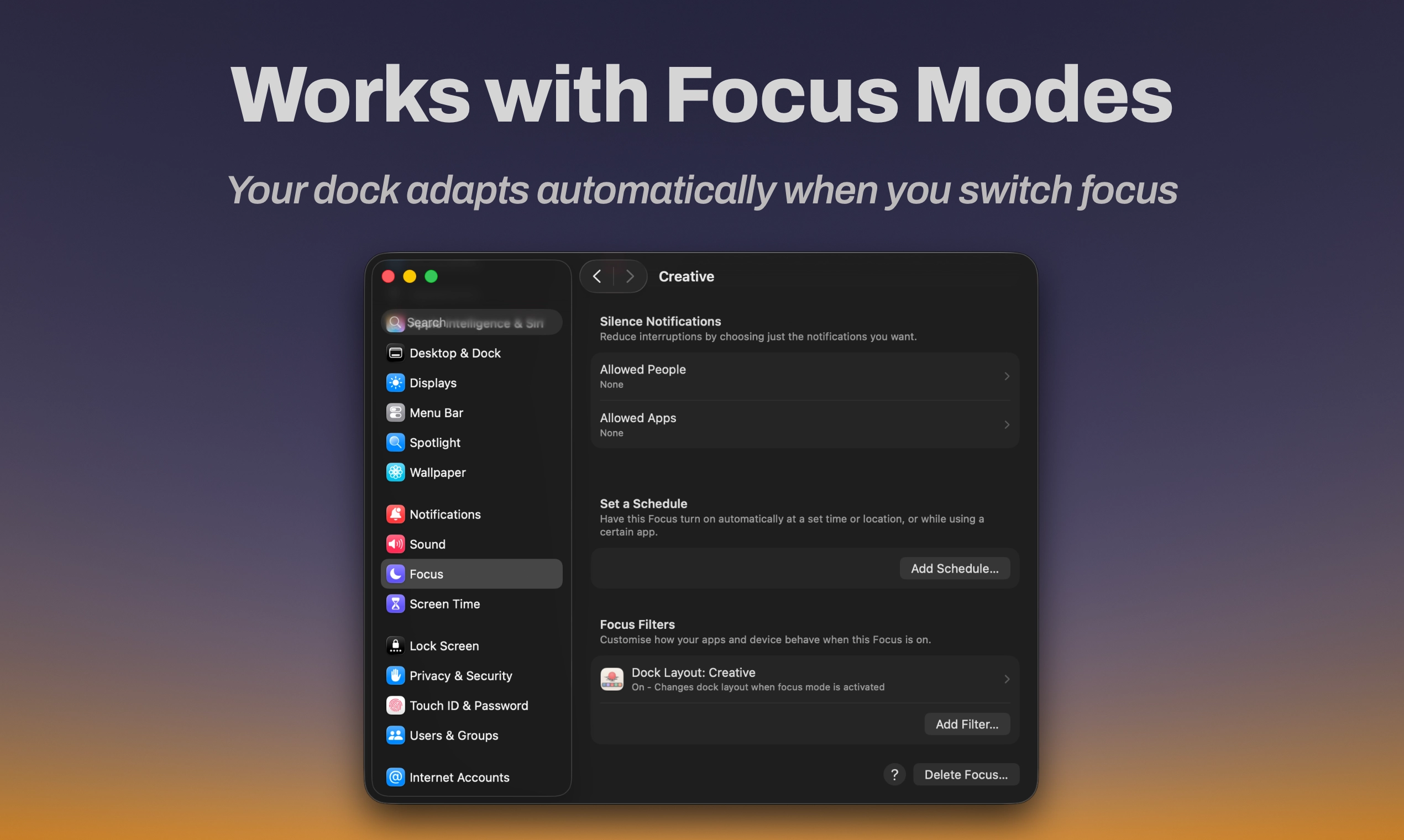 Modoki Focus Integration